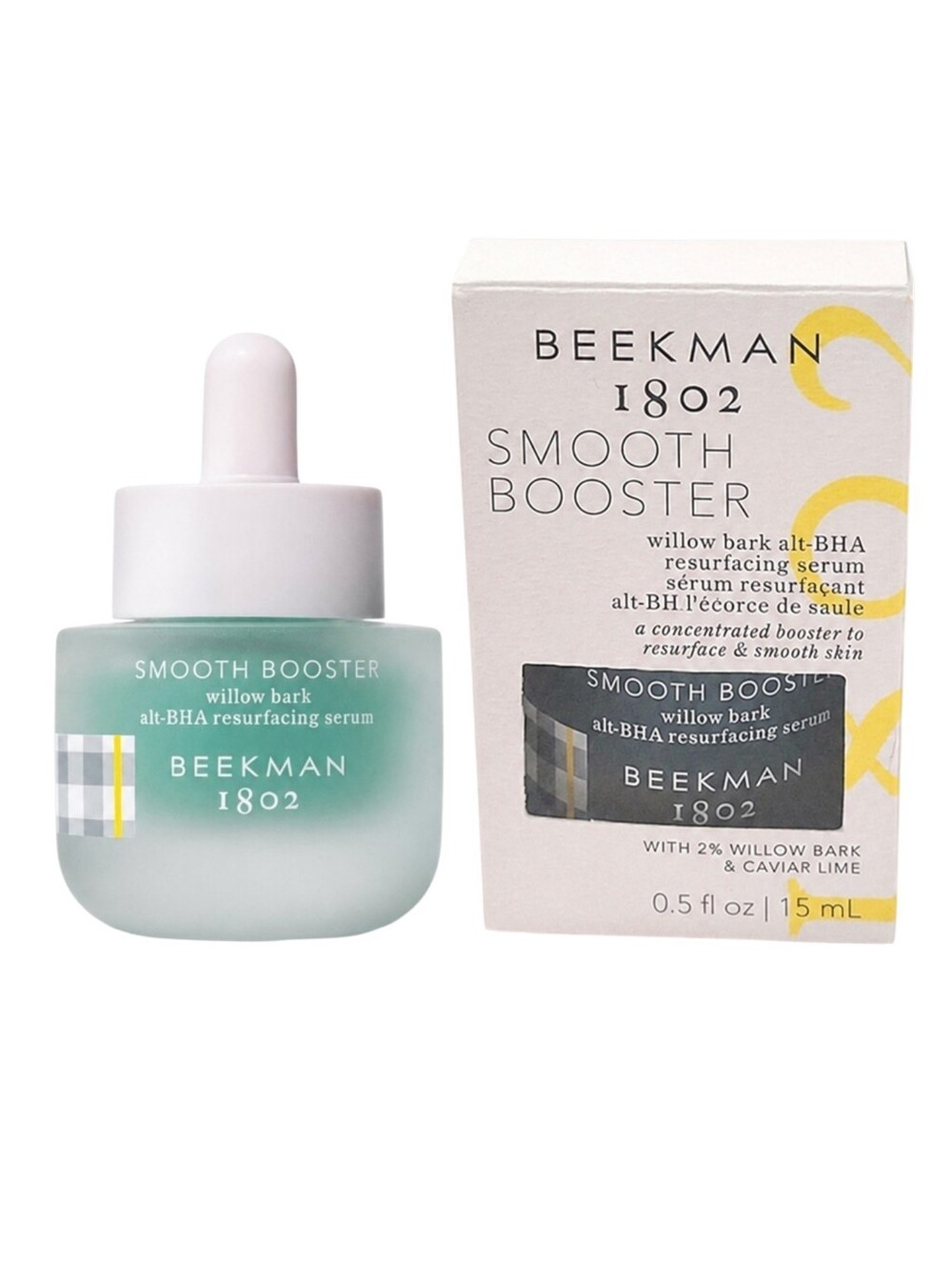 Beekman 1802 Smooth Booster Exfoliating Serum Willow Bark 0.5 oz NIB